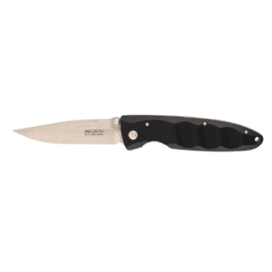 Mcusta Classic Wave Black Pakkawood Folding Knife -MC-0017V
