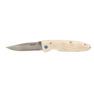 Mcusta Classic Wave Corian Folding Knife - Damascus - MC-0019D
