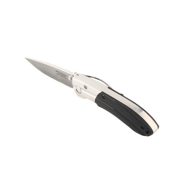 Mcusta SHINRA MIXTURE - Ripple Black Pakka Wood - Japanese folding knife