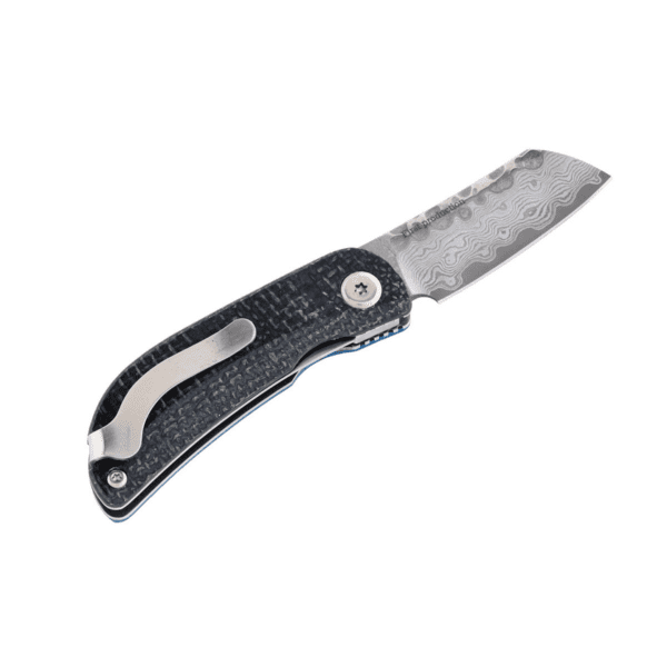 Mcusta Petit Blue and Black Folding Knife