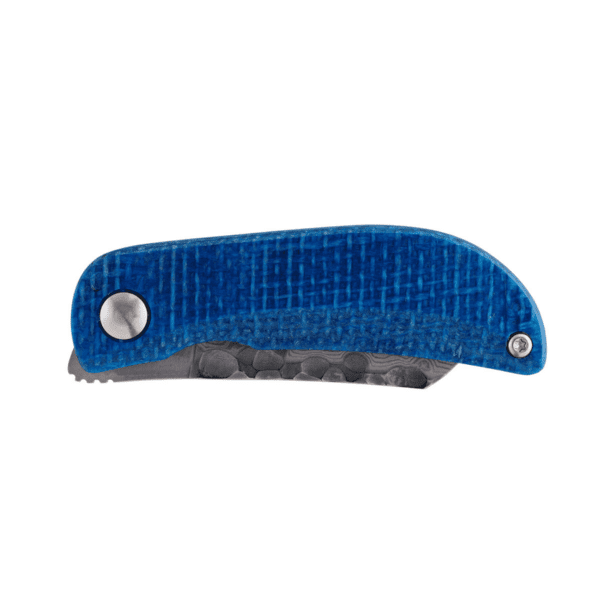 Mcusta Petit Blue and Black Folding Knife