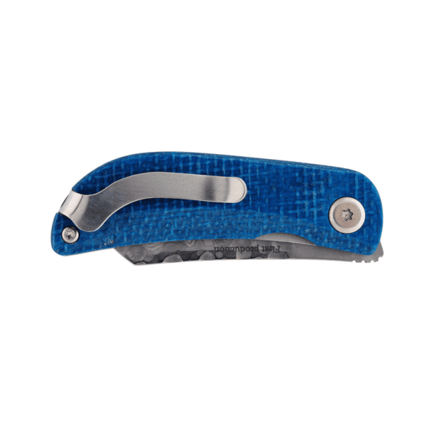 Mcusta Petit Orange and Blue Folding Knife