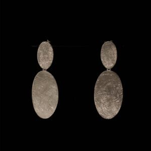 Linear Grace _ Curated Gold-Plated Silver Stud Earring