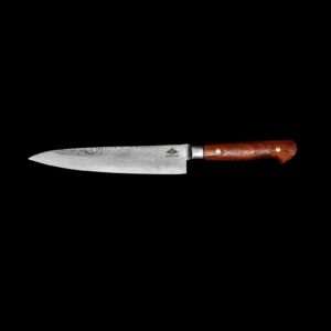Patrick Joseph – Petty chef Knife (SKU_ PJHMKK-136) - Black Mesquite Handle