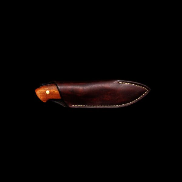 Patrick Joseph – Scout Knife (SKU_ PJHMCK-124) - with handmade leather sheath