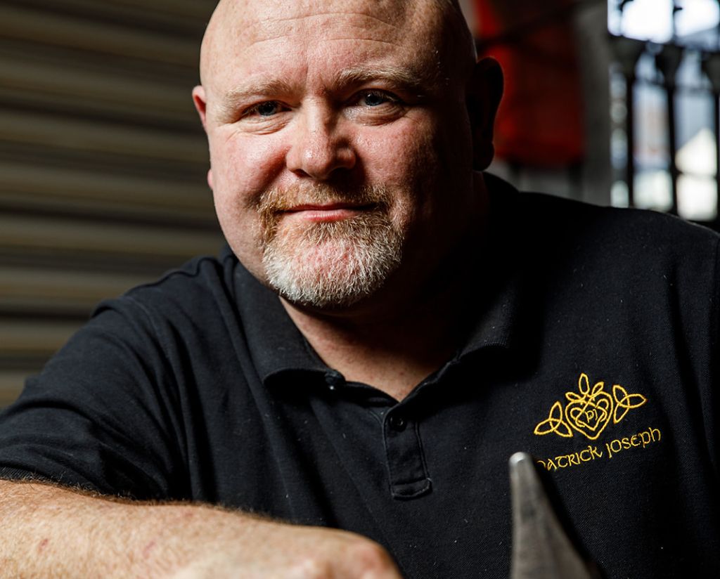 Meet Patrick Joseph, an Irish knife maker and artisan bladesmith crafting award-winning handmade knives and jewellery in Kilkenny, Ireland.