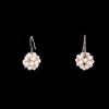 Pink Pearl Drop | Curated Silver Hook Earrings