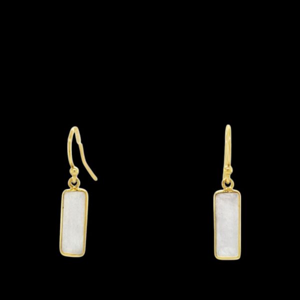 Moonlight Line | Curated Gold-Plated Silver Earrings