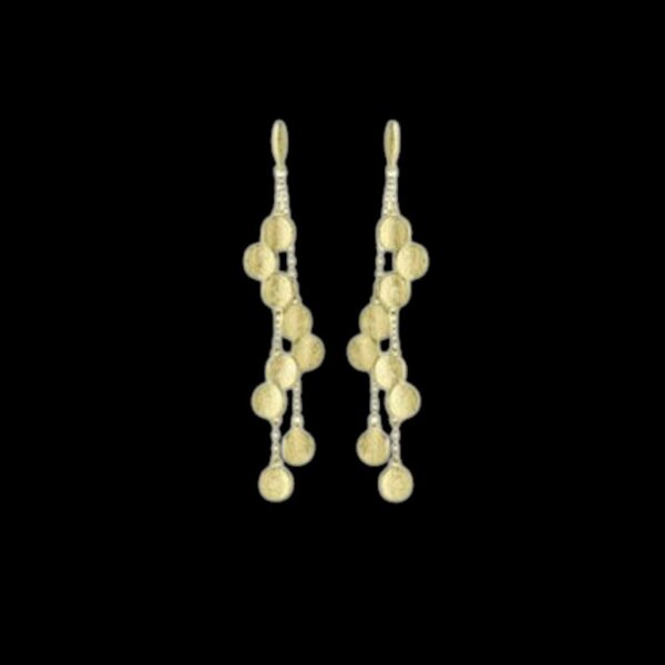 Oval Stillness | Curated Gold-Plated Silver Stud Earrings