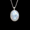 Pearl Form | Curated Rhodium-Plated Silver Pendant