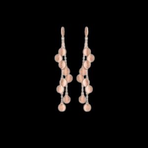 Rose Arc | Curated Rose Gold-Plated Silver Stud Earrings