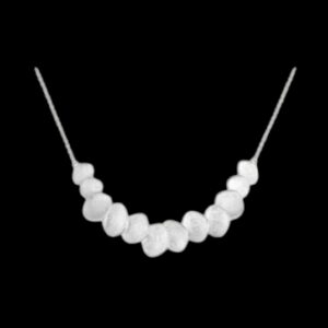 Silver Line | Curated Rhodium-Plated Silver Necklace