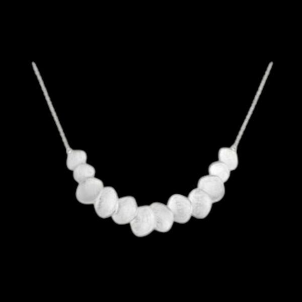 Silver Line | Curated Rhodium-Plated Silver Necklace