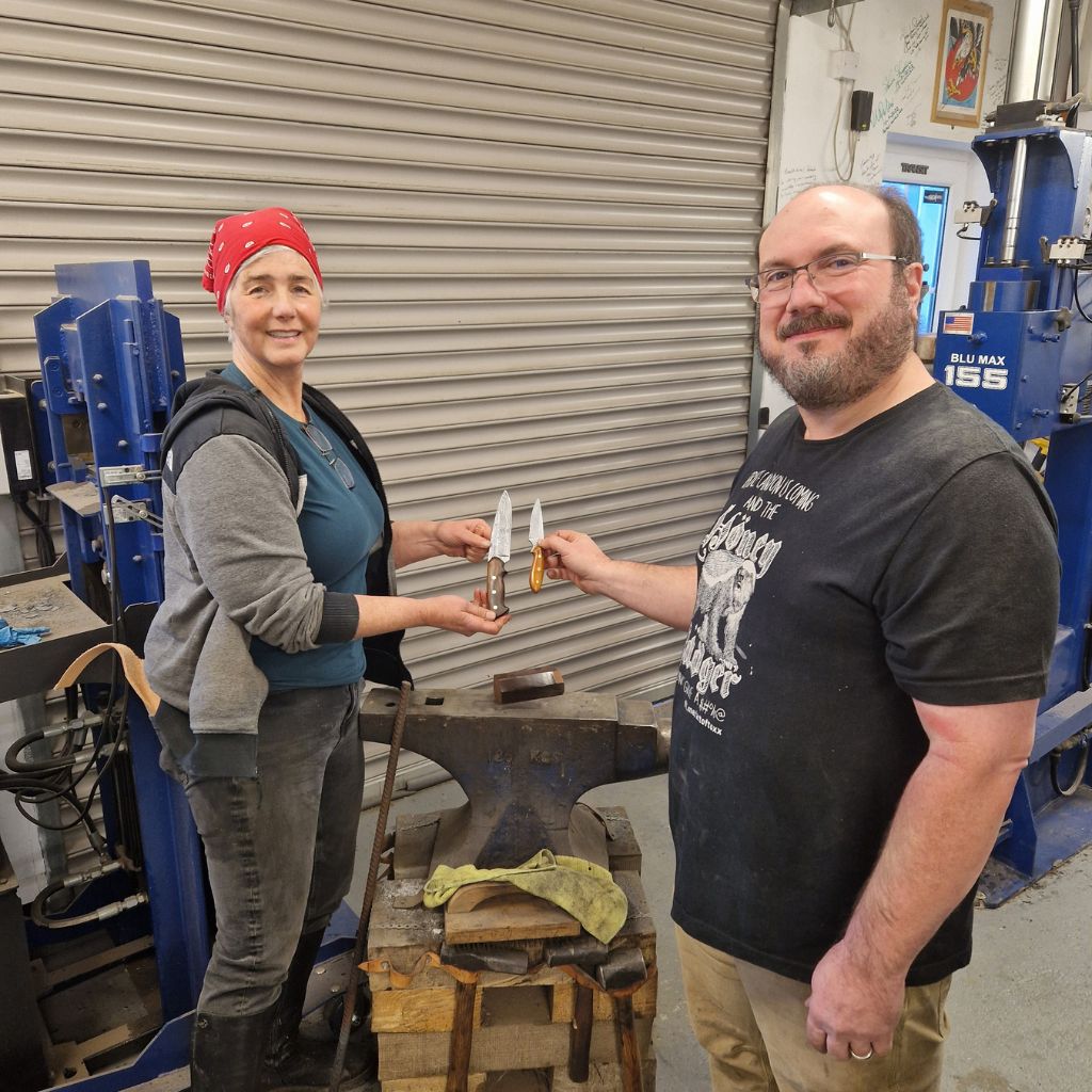 Make your own knife in two days at Patrick Joseph’s Kilkenny forge. No experience needed, all materials included, small groups. Book your date.